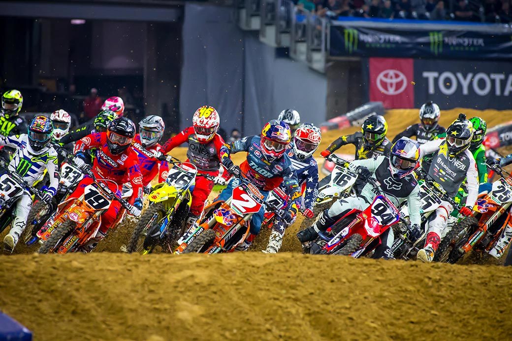 Monster Energy Supercross Houston race report and results
