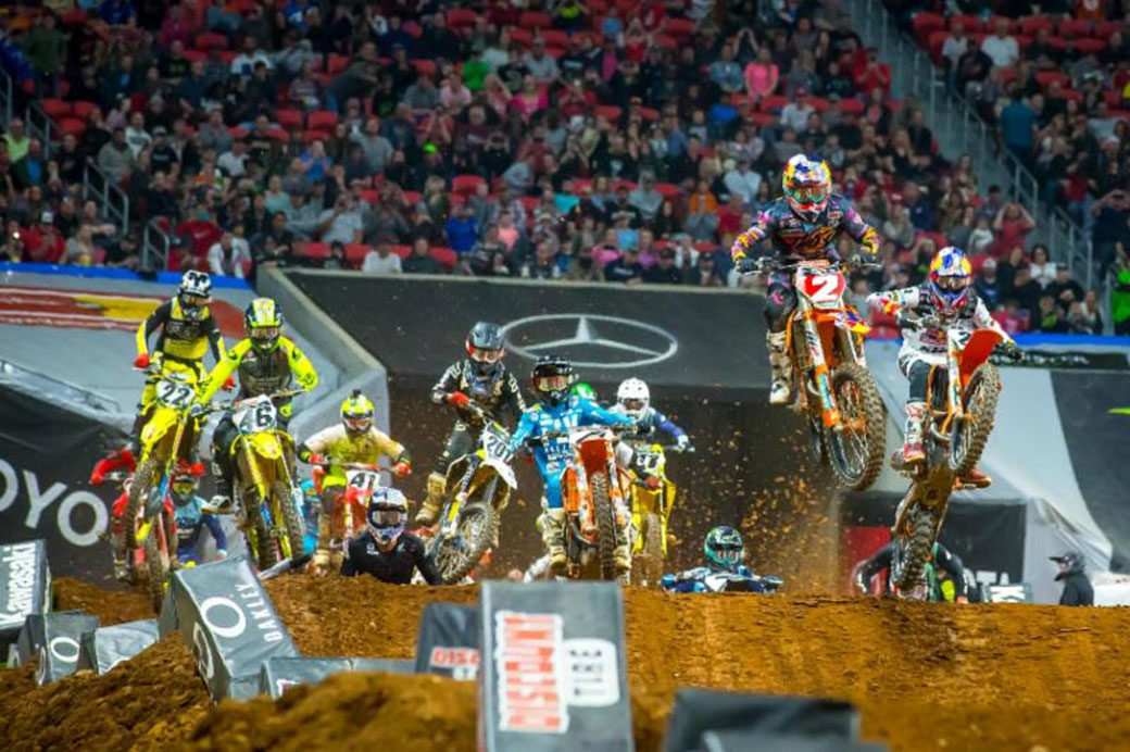 Monster Energy Supercross Atlanta race report and results