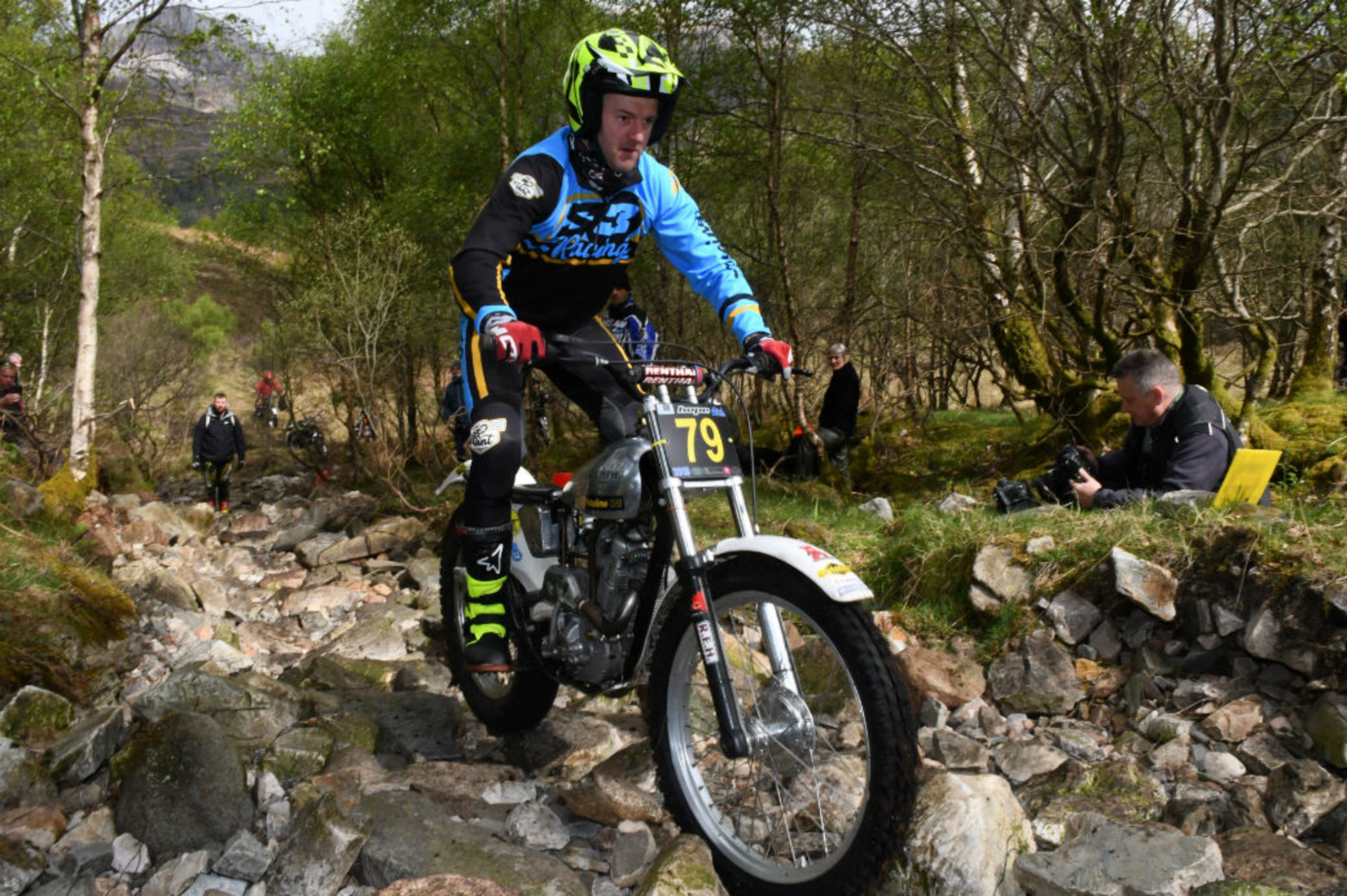 Dan Thorpe makes history at Pre65 Scottish Two Day Trial