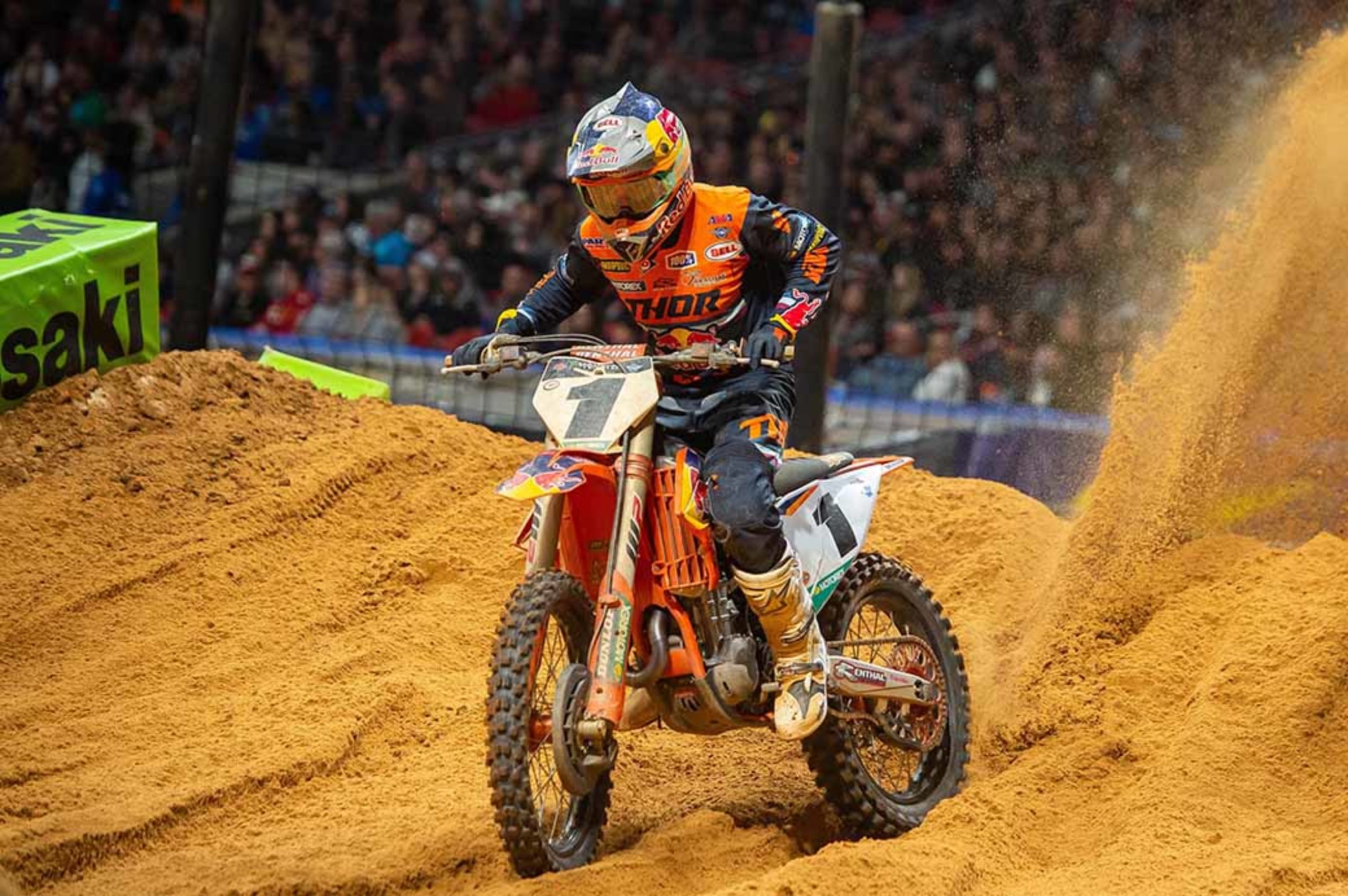 Cooper Webb fights through the pain barrier to secure podium finish