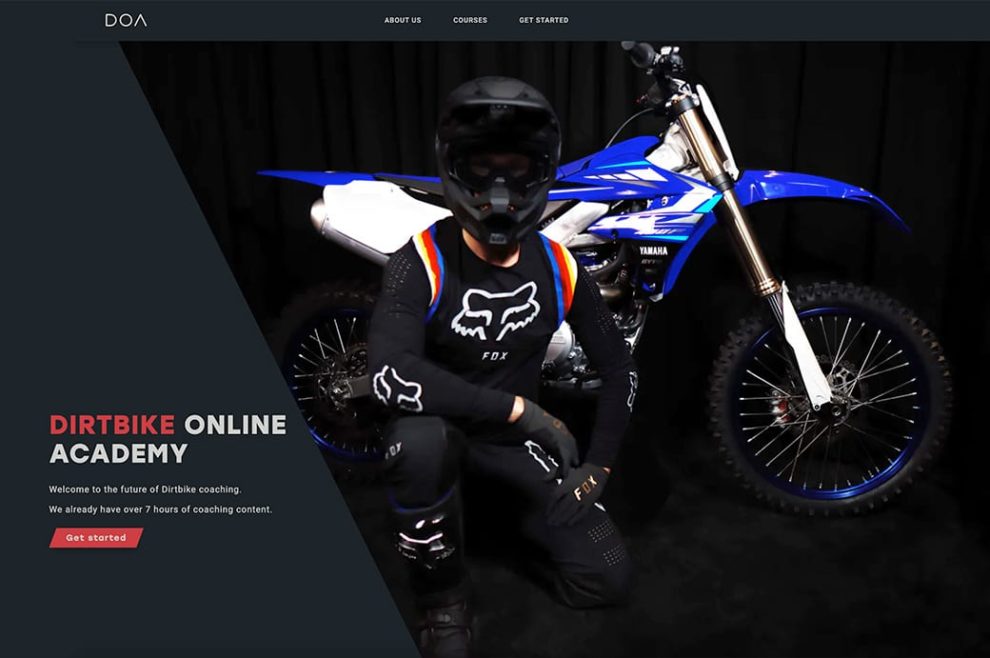 dirt bike helmets academy