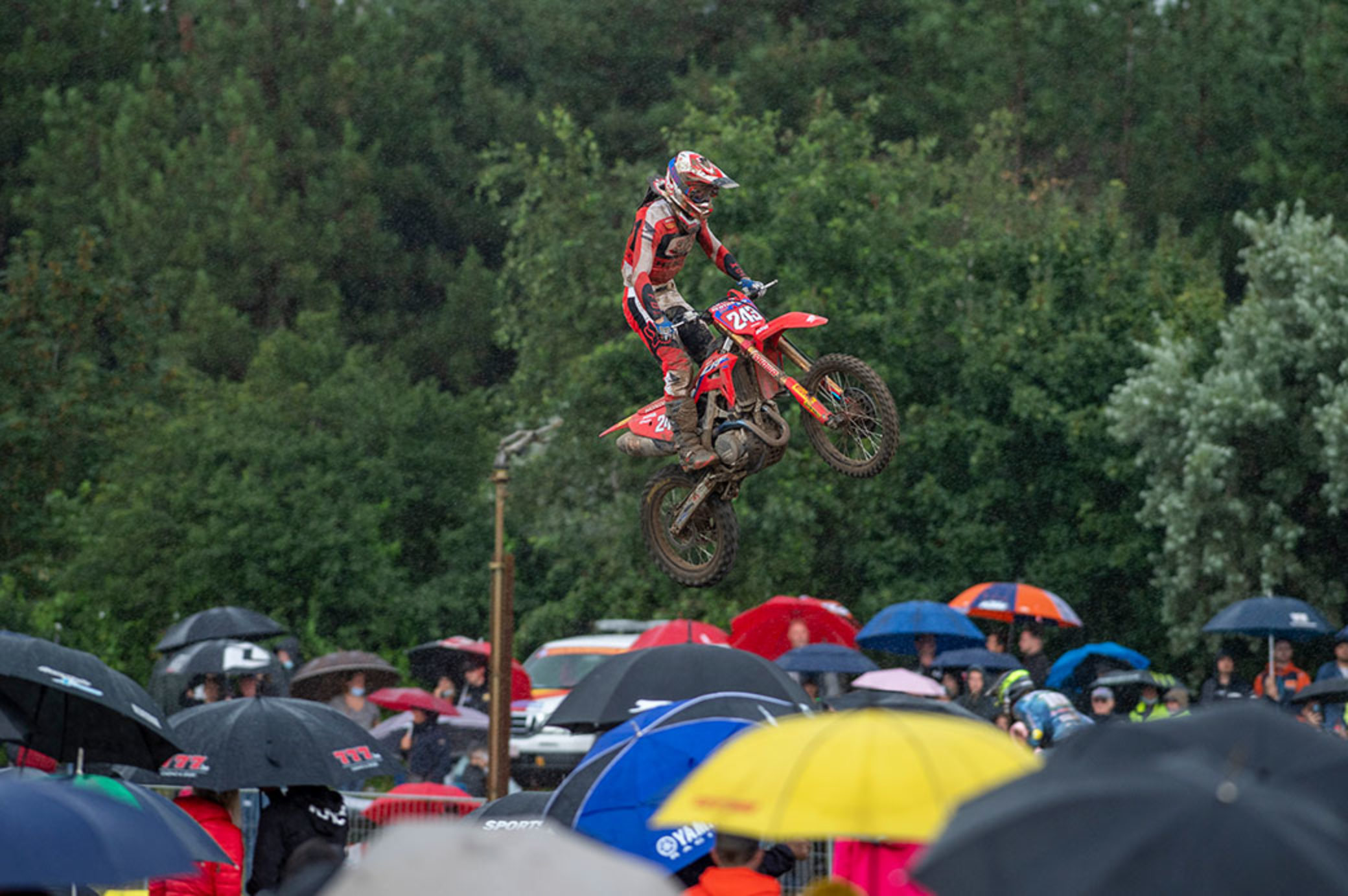 Tim Gajser knows he can do better after Lommel bites red plate holder