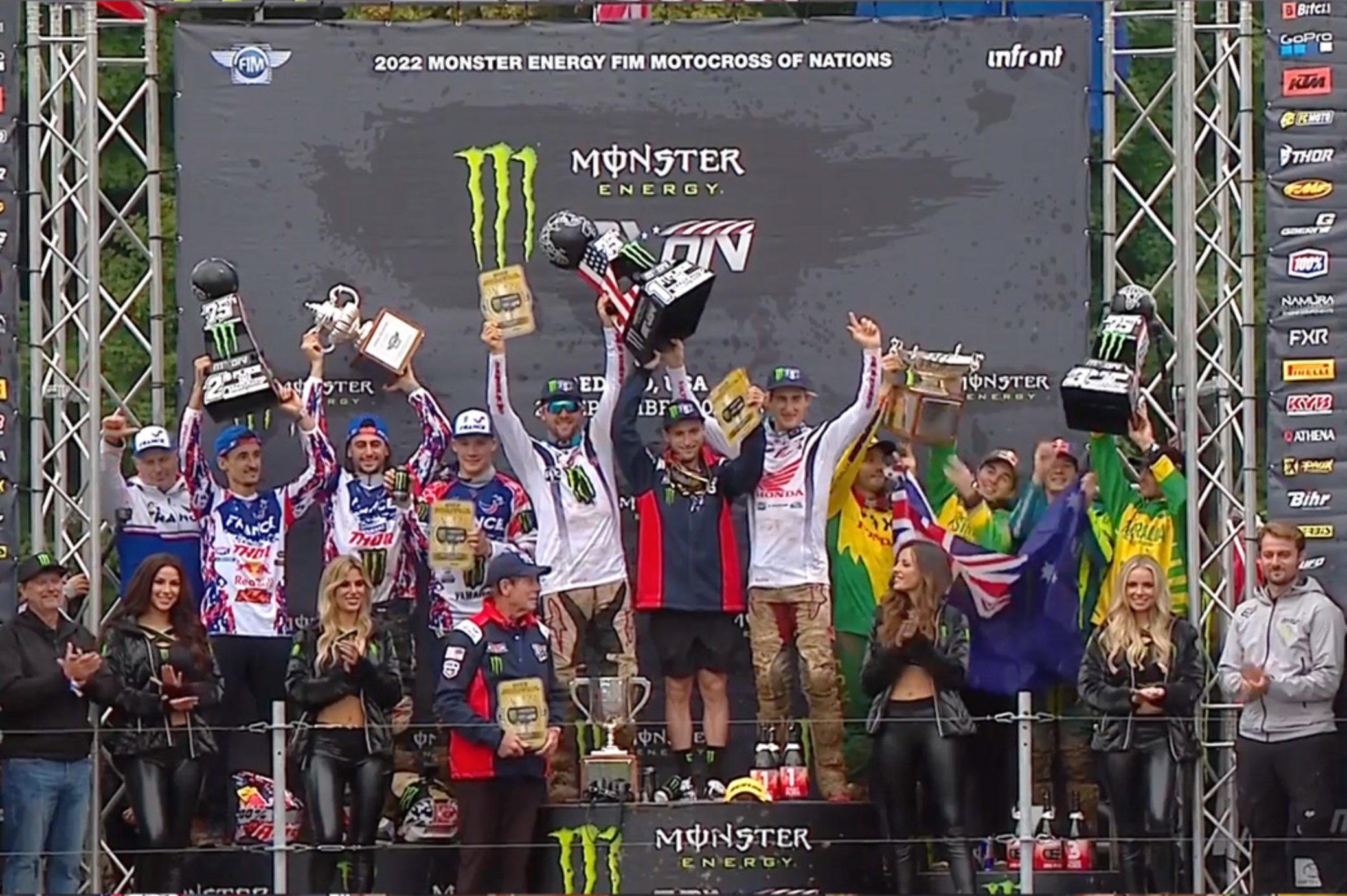 Results MXoN at RedBud 2022 Motocross of Nations